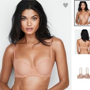 NWT VICTORIAS SECRET DREAM ANGELS DEMI BRA 32A